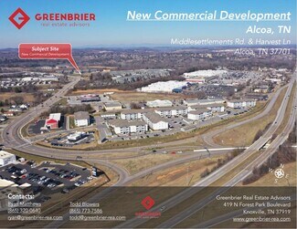 Plus de détails pour 0 Middlesettlements Rd, Maryville, TN - Terrain à vendre