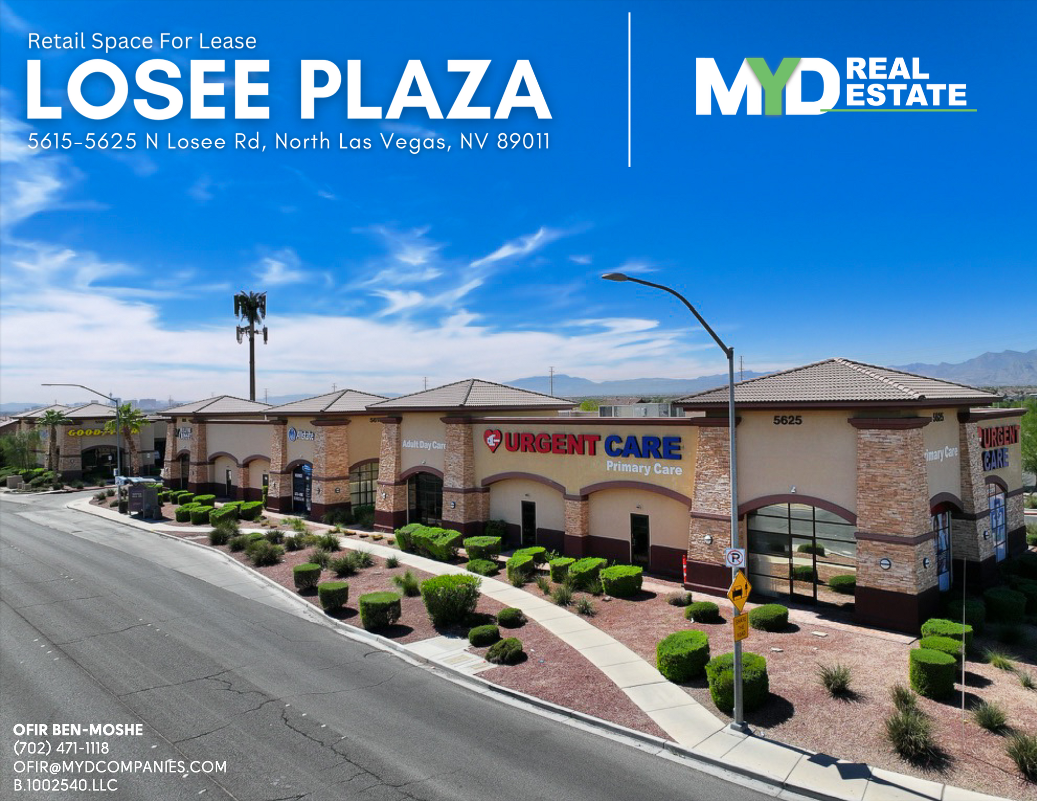 5615 Losee Rd, North Las Vegas, NV for lease Building Photo- Image 1 of 6