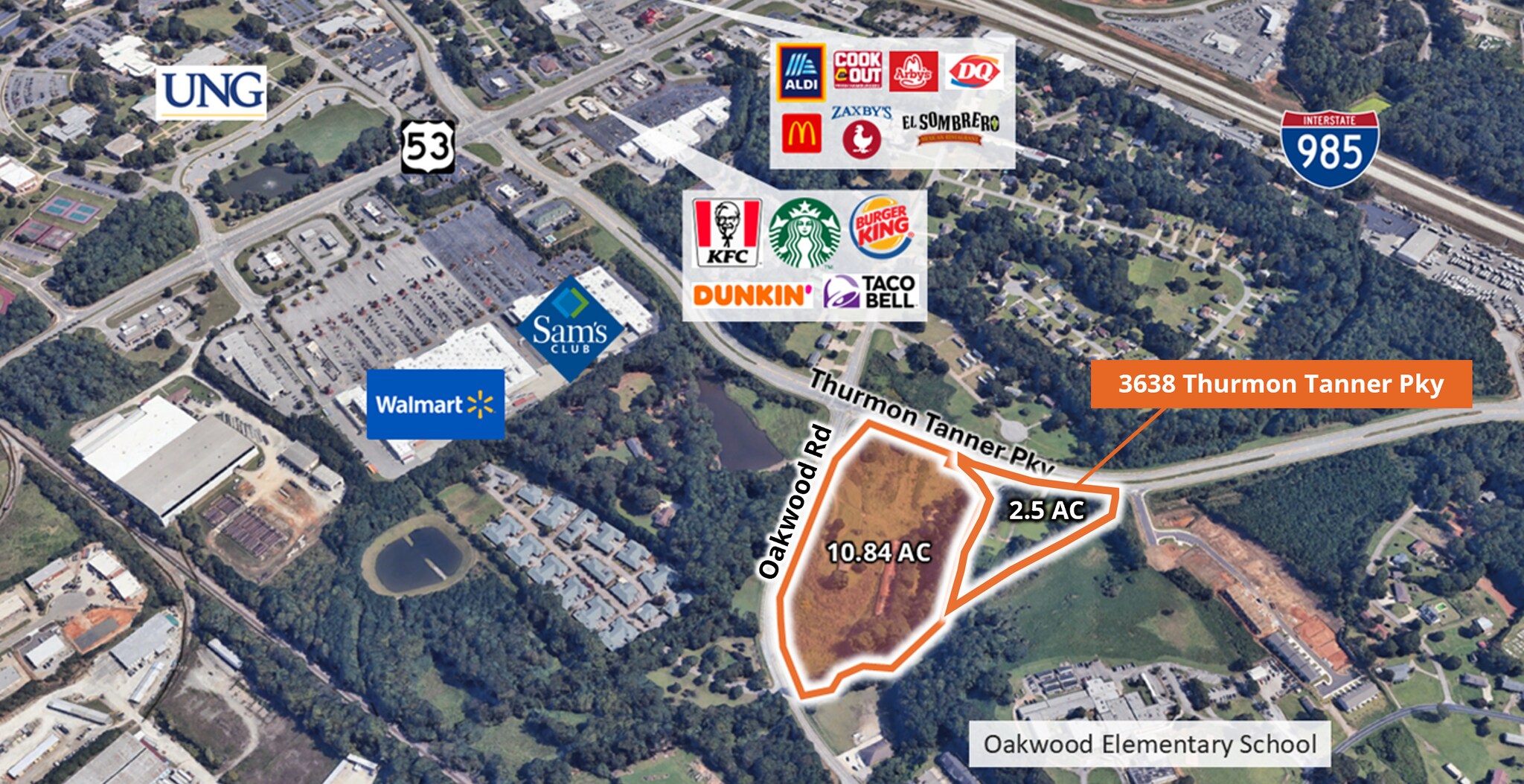 3638 Thurmon Tanner Pkwy, Oakwood, GA for sale Building Photo- Image 1 of 14