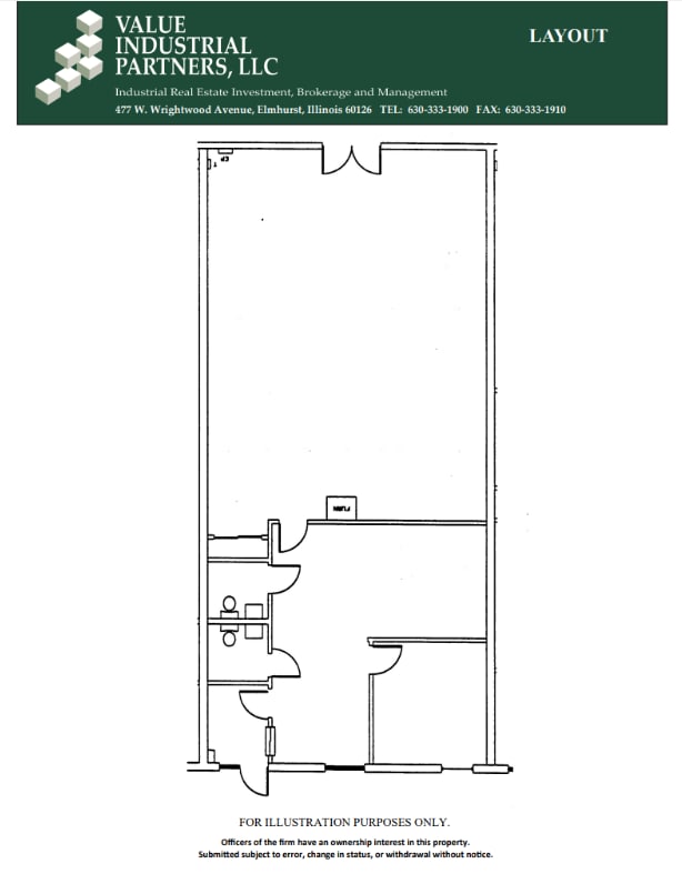 5400 Newport Dr, Rolling Meadows, IL for lease Floor Plan- Image 1 of 1