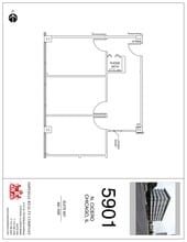 5901 N Cicero Ave, Chicago, IL for lease Site Plan- Image 1 of 1