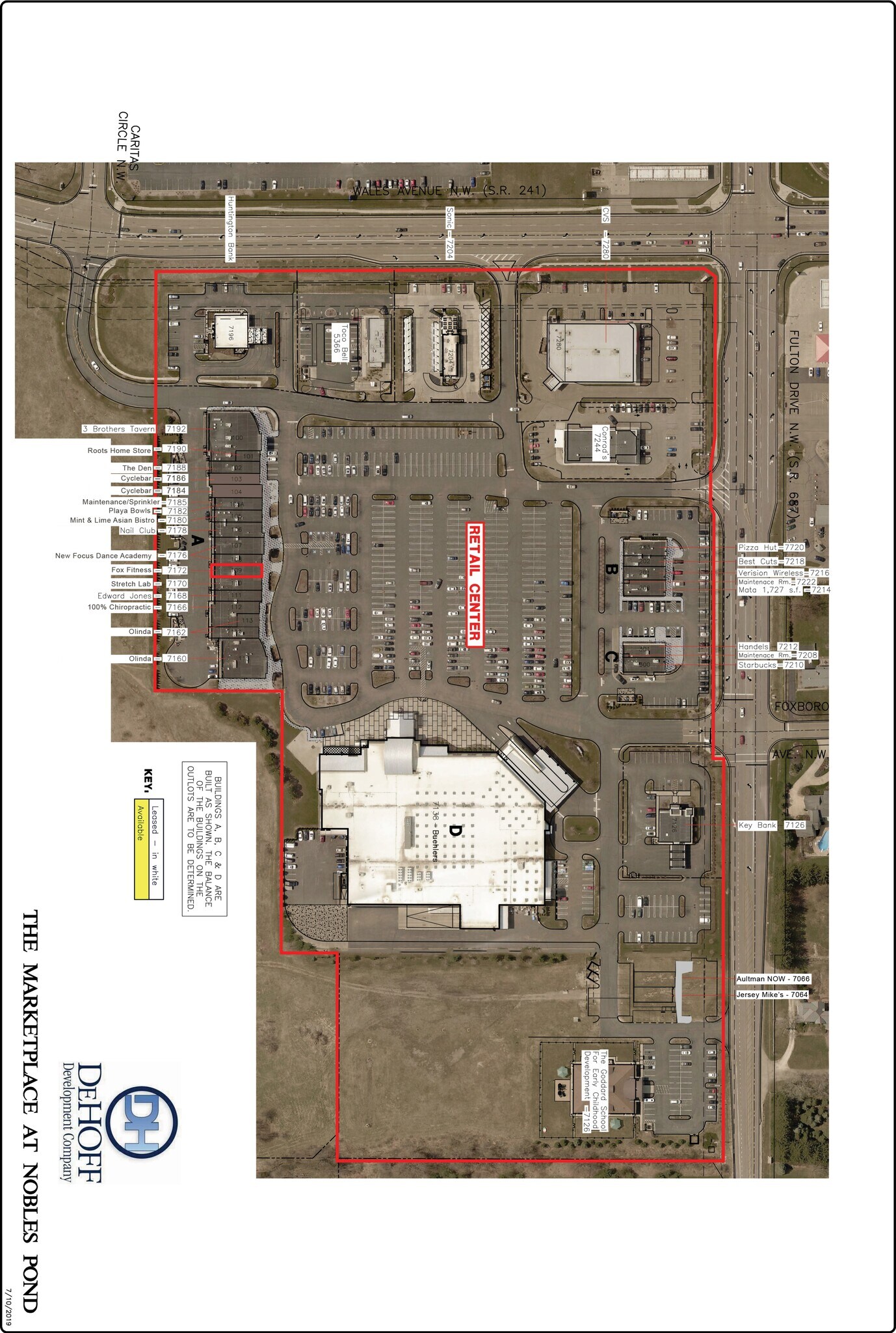 7126-7220 Fulton Dr, Canton, OH for lease Site Plan- Image 1 of 10