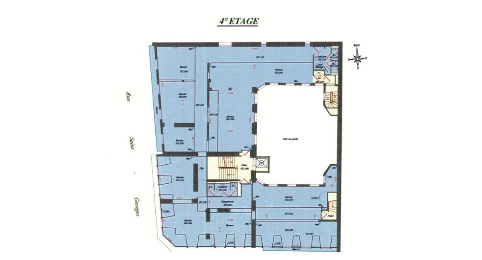 20 Rue Saint-Georges, Paris à louer - Photo du bâtiment - Image 2 de 15