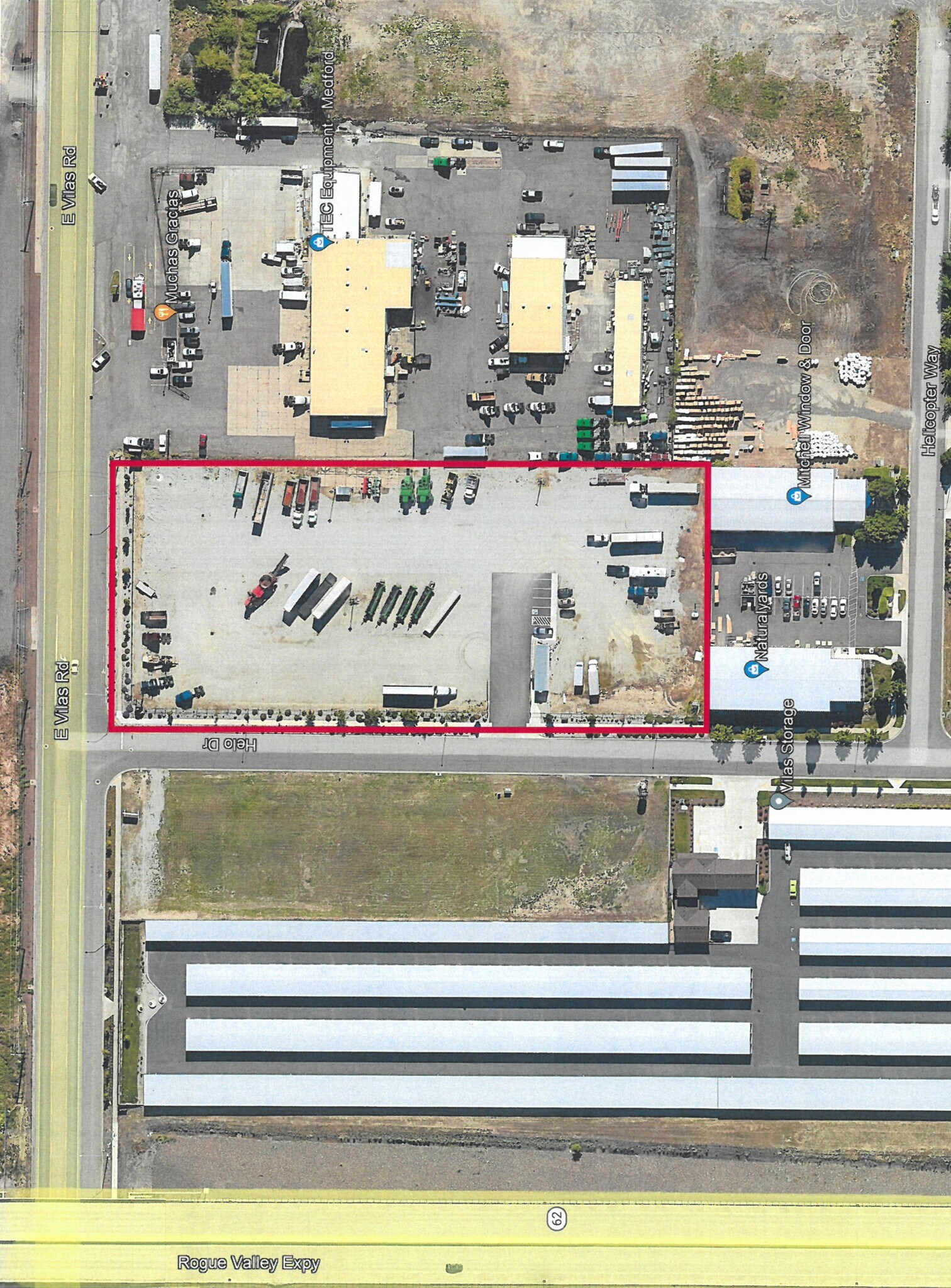 1100 Vilas Rd, Medford, OR à vendre Aérien- Image 1 de 18