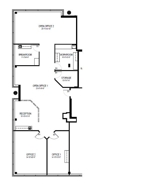 10805 Hickory Ridge Rd, Columbia, MD for lease Floor Plan- Image 1 of 1