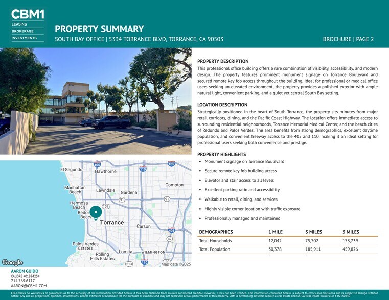 5334 Torrance Blvd, Torrance, CA à louer - Photo du bâtiment - Image 2 de 7