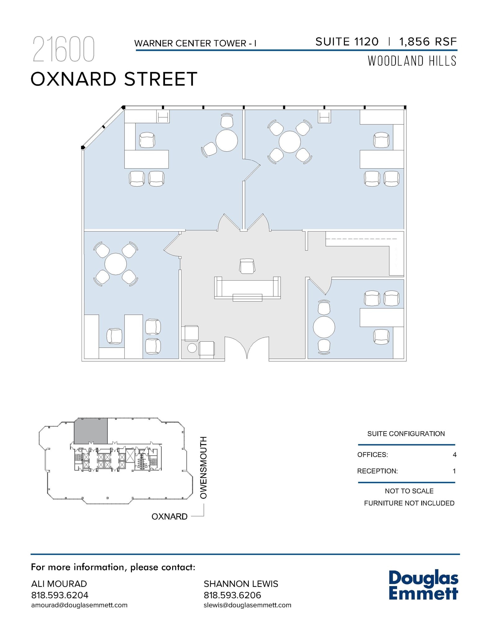 21600 Oxnard St, Woodland Hills, CA for lease Floor Plan- Image 1 of 1