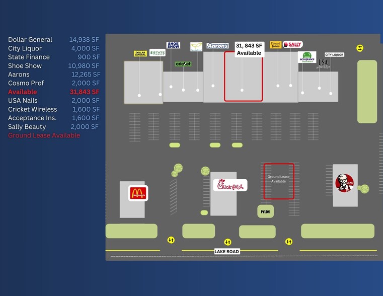 2650 Lake Rd, Dyersburg, TN for lease - Building Photo - Image 2 of 4
