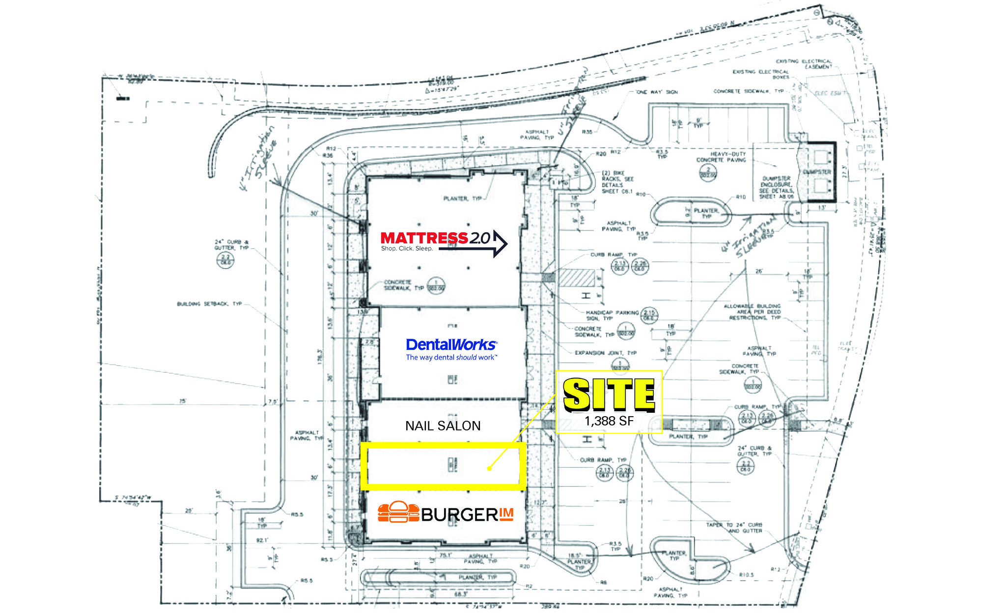 11480 Capital Blvd, Wake Forest, NC à vendre Plan de site- Image 1 de 1