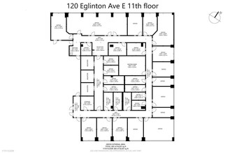 120 Eglinton Ave E, Toronto, ON for lease Floor Plan- Image 1 of 17