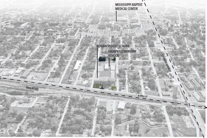 WHITFIELD ST E Ash St, Jackson, MS à vendre - Photo du bâtiment - Image 2 de 3