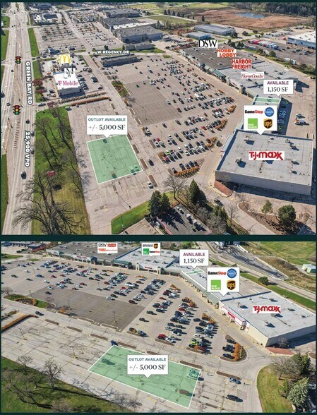 2308-2406 S Green Bay Rd, Racine, WI à louer - Photo du bâtiment - Image 2 de 9