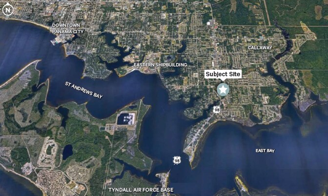 1117 S Tyndall Pky, Panama City, FL à vendre - Photo du bâtiment - Image 2 de 5