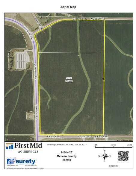 2650 Main Street, Normal, IL à vendre - Aérien - Image 3 de 7
