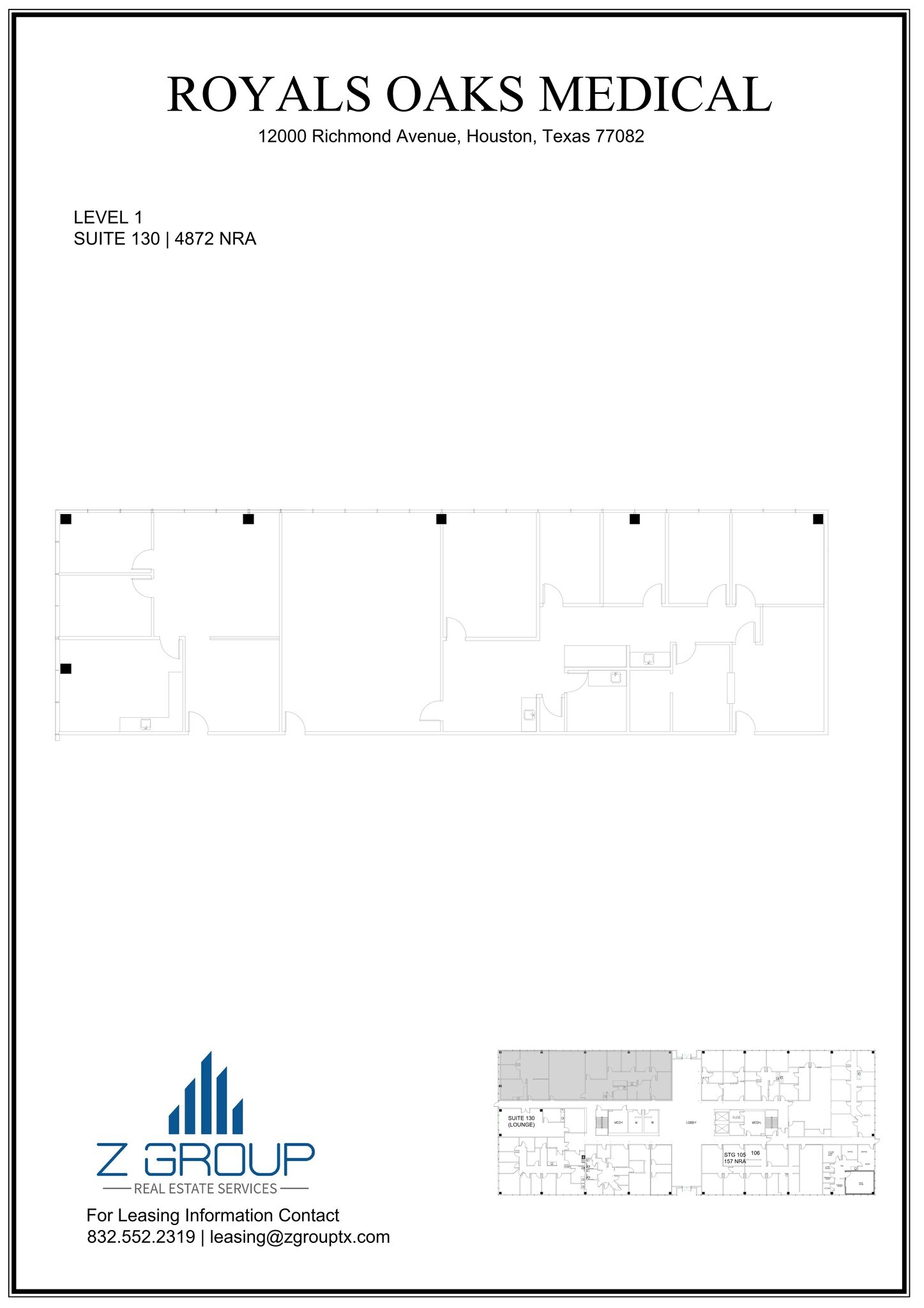 12000 Richmond Ave, Houston, TX for lease Site Plan- Image 1 of 2