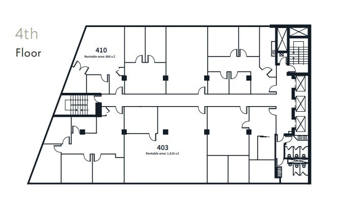 1112 W Pender St, Vancouver, BC for lease Floor Plan- Image 1 of 1