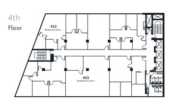 1112 W Pender St, Vancouver, BC for lease Floor Plan- Image 1 of 1