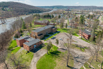 400 Riverside Dr, Johnson City, NY - AERIAL  map view