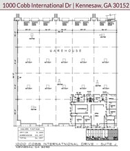 1000 Cobb International Dr, Kennesaw, GA for lease Floor Plan- Image 1 of 1
