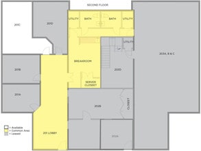 919 Sir Francis Drake Blvd, Greenbrae, CA à louer Plan d’étage- Image 2 de 2
