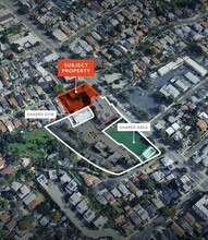 6957 N Figueroa St, Los Angeles, CA - aerial  map view