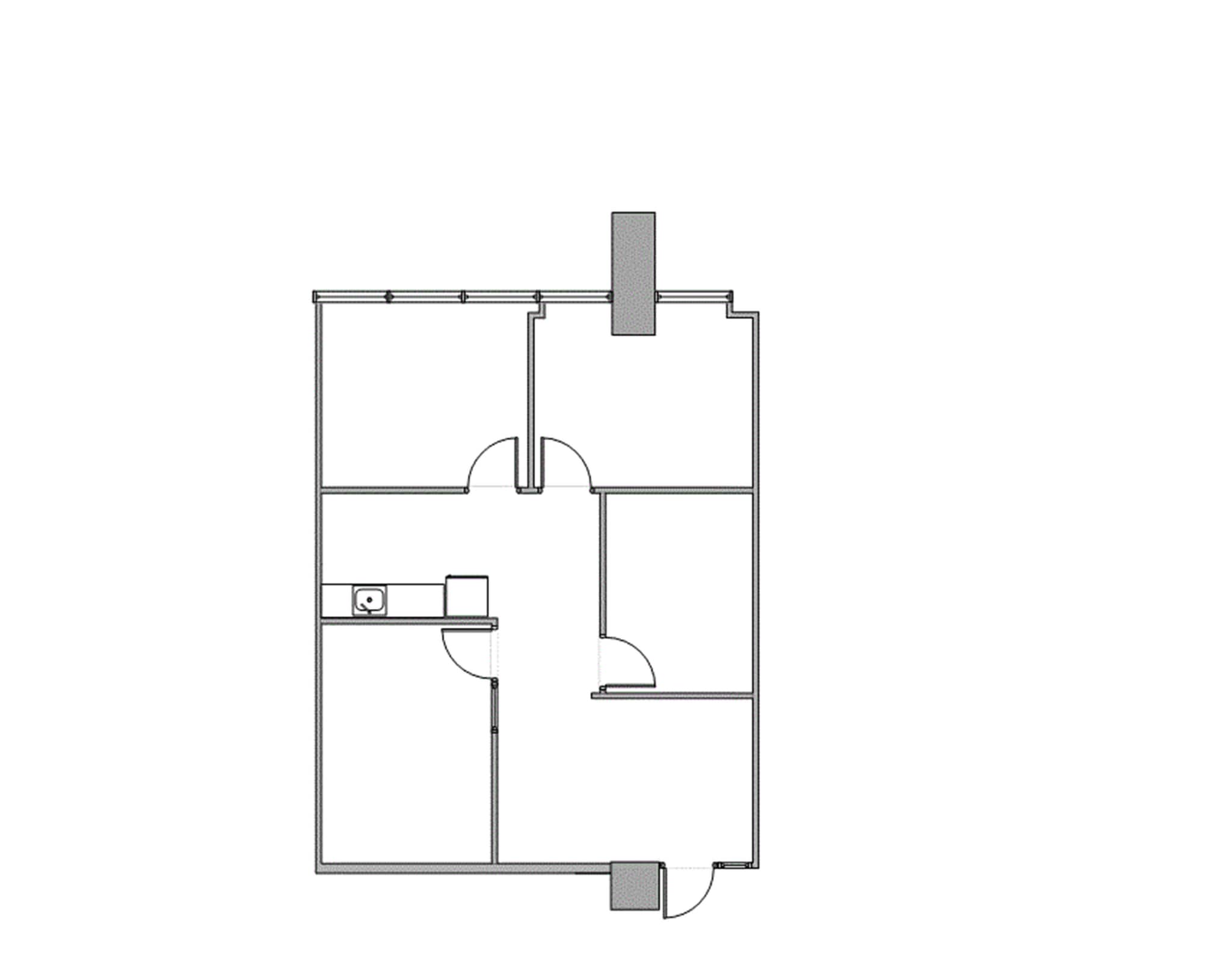 13601 Preston Rd, Dallas, TX à louer Plan d’étage- Image 1 de 1