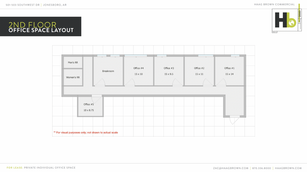 501 Southwest Dr, Jonesboro, AR for lease - Floor Plan - Image 2 of 3