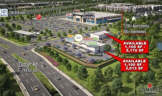 Plus de détails pour 00 Southeast Quadrant of Custer & 121, Allen, TX - Vente au détail à louer