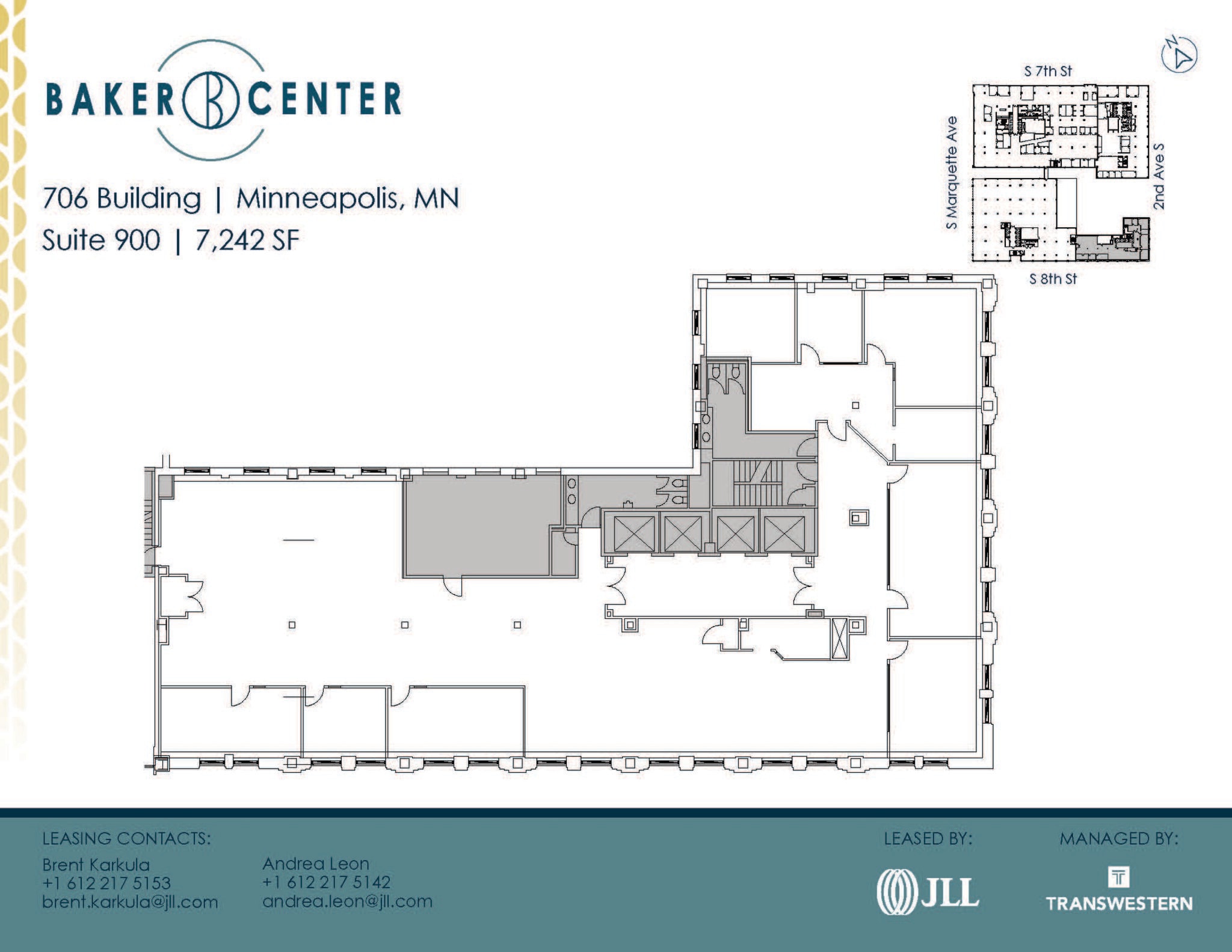 733 Marquette Ave, Minneapolis, MN for lease Floor Plan- Image 1 of 1