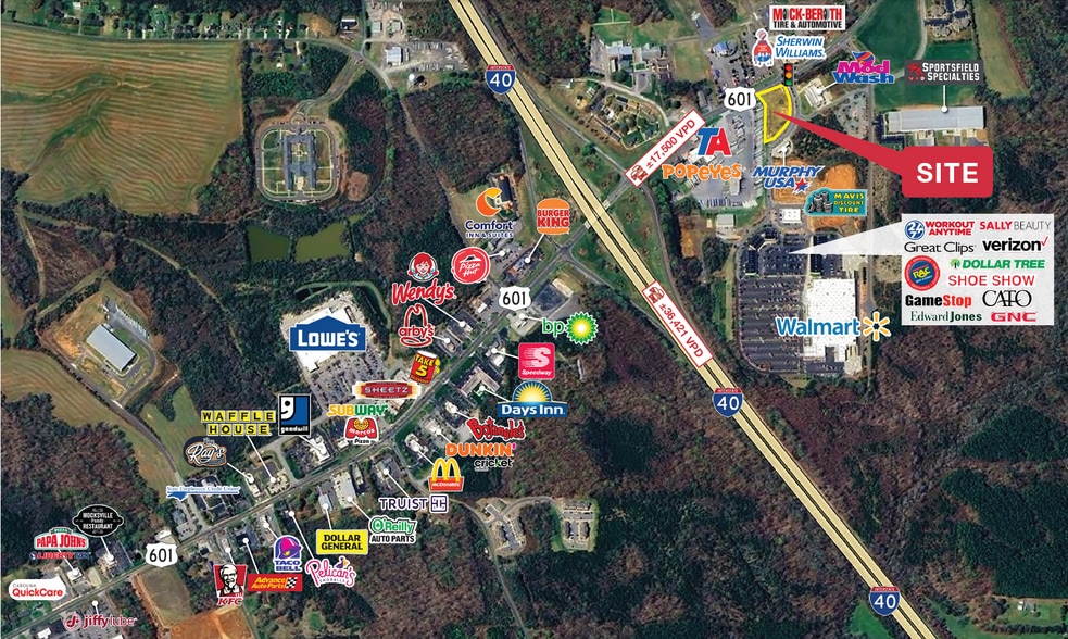1720 US Highway 601 N, Mocksville, NC for lease - Primary Photo - Image 1 of 2
