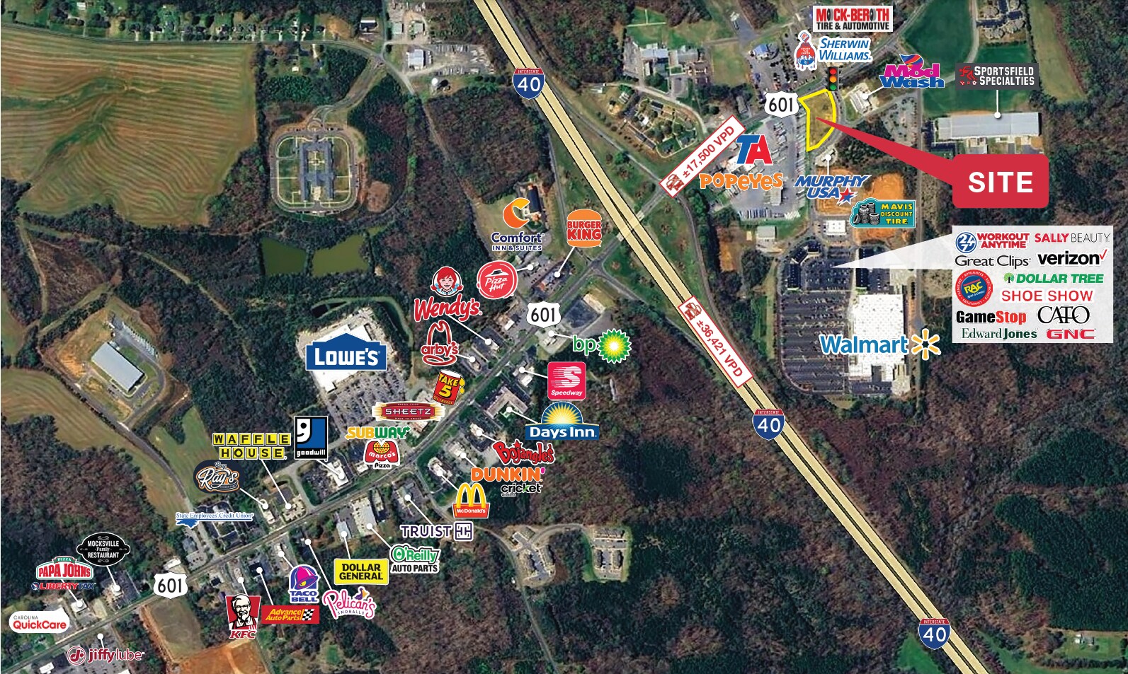 1720 US Highway 601 N, Mocksville, NC for lease Primary Photo- Image 1 of 3