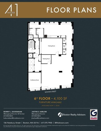 Plus de détails pour 41 Winter St, Boston, MA - Bureau à louer