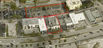 3536 N Federal Hwy, Fort Lauderdale, FL - AERIAL  map view