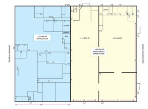 1071 Washington St, Boston, MA à louer Plan d’étage- Image 1 de 1