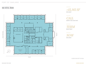 530 Water St, Oakland, CA à louer Plan d  tage- Image 1 de 1