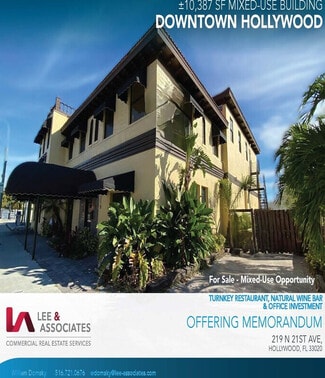 More details for 219 N 21st Ave, Hollywood, FL - Retail for Sale