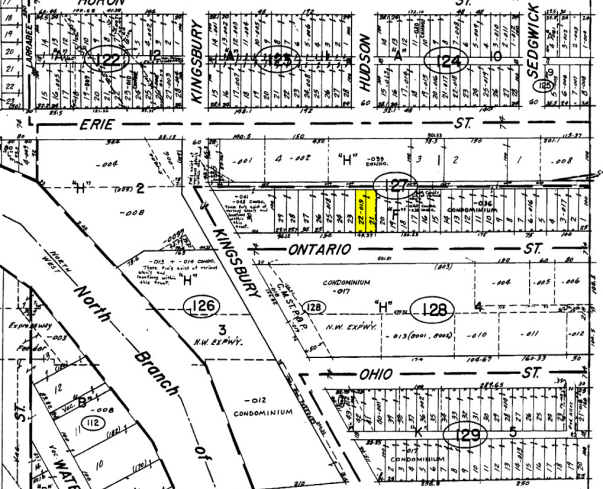 434 W Ontario St, Chicago, IL à vendre - Plan cadastral - Image 3 de 25