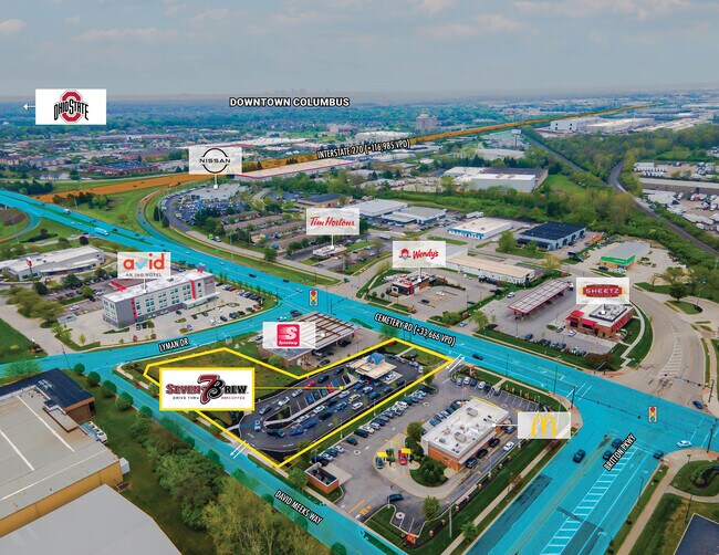 Plus de détails pour 4266 Cemetery Rd, Hilliard, OH - Commerce de détail à vendre