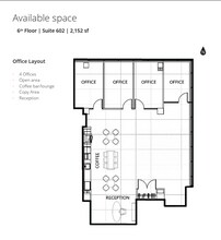 110 9 Av SW, Calgary, AB for lease Floor Plan- Image 1 of 1