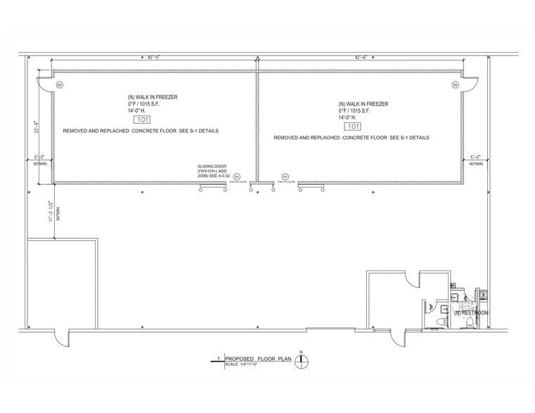 10628 Weaver Ave, South El Monte, CA for lease - Floor Plan - Image 2 of 7