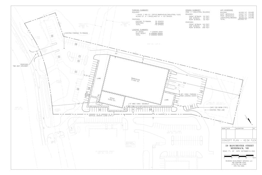 29 Manchester St, Merrimack, NH à vendre - Plan de site - Image 3 de 3