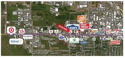 1005-1040 Bailey Hill Rd, Eugene, OR - AERIAL  map view