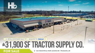Plus de détails pour 524 Industrial Park Access Rd, Trumann, AR - Commerce de détail à vendre