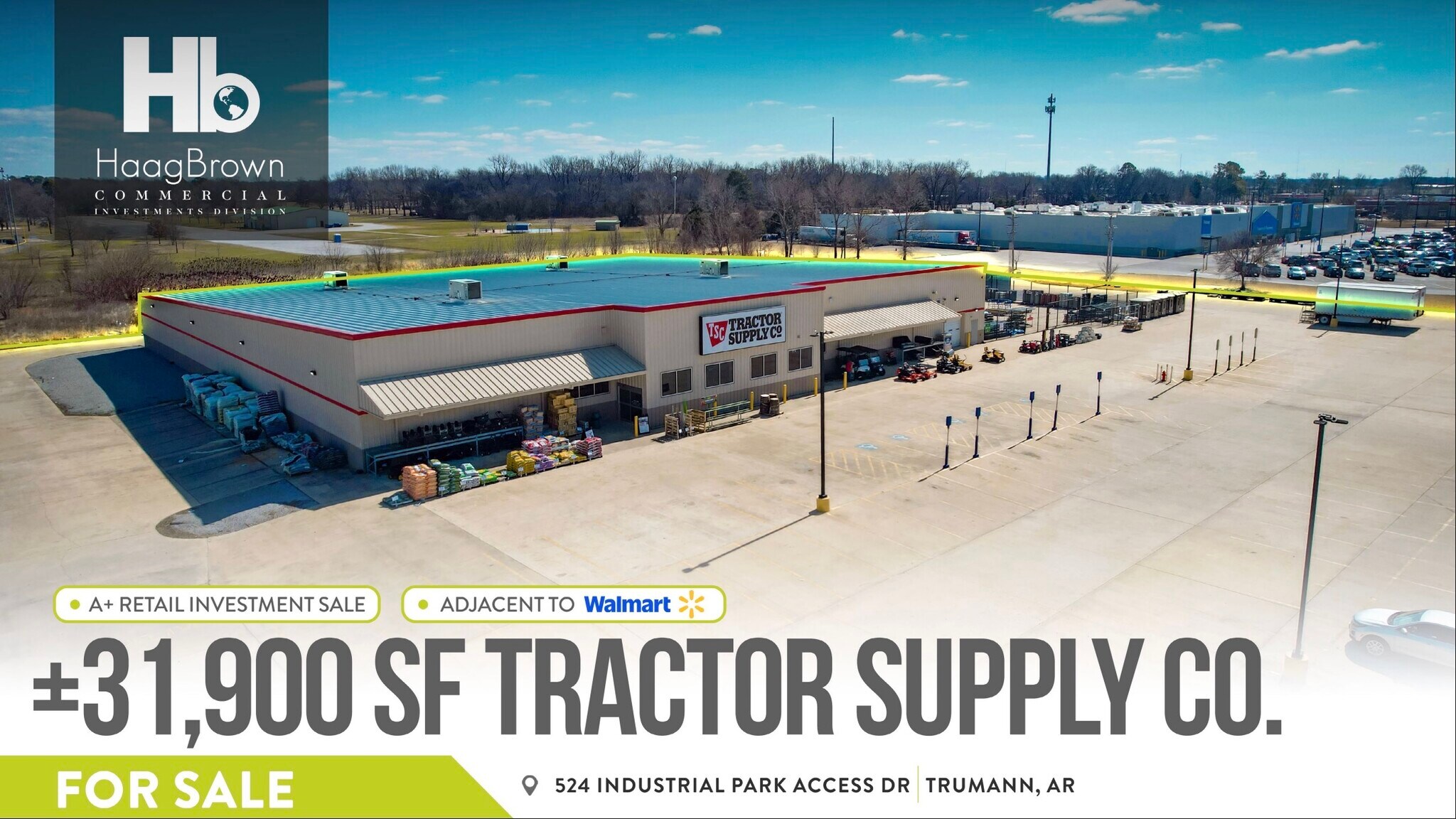 524 Industrial Park Access Rd, Trumann, AR à vendre Photo du bâtiment- Image 1 de 11