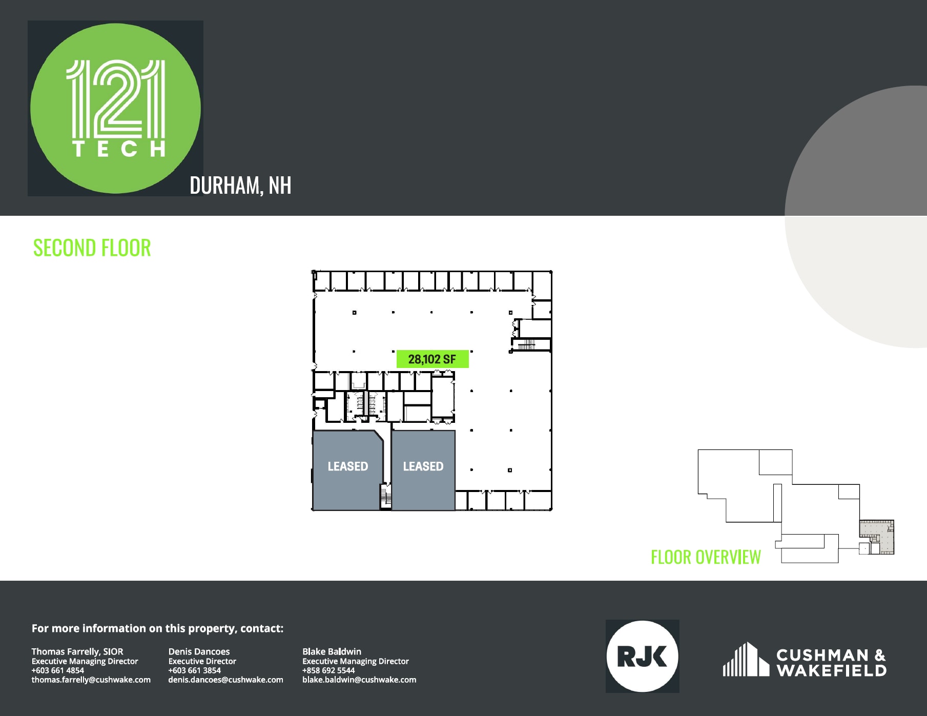 121 Technology Dr, Durham, NH for lease Floor Plan- Image 1 of 1
