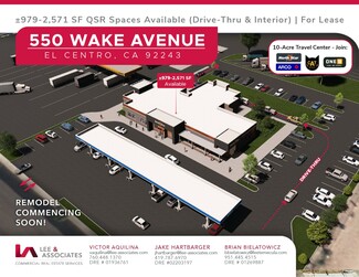 Plus de détails pour 550 Wake Ave, El Centro, CA - Commerce de détail à louer