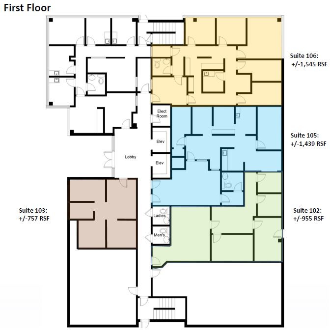 22110 Roscoe Blvd, Canoga Park, CA à louer Plan d  tage- Image 1 de 1