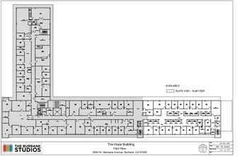 3000 W Alameda Ave, Burbank, CA for lease Floor Plan- Image 1 of 1