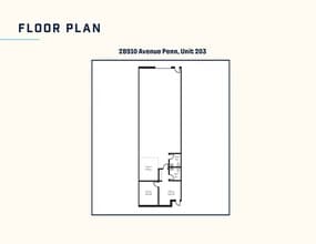 28910 Avenue Penn, Valencia, CA for lease Floor Plan- Image 2 of 6