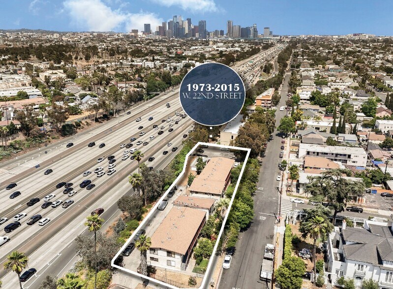 1973-2015 W 22nd St, Los Angeles, CA à vendre - Photo du bâtiment - Image 2 de 11
